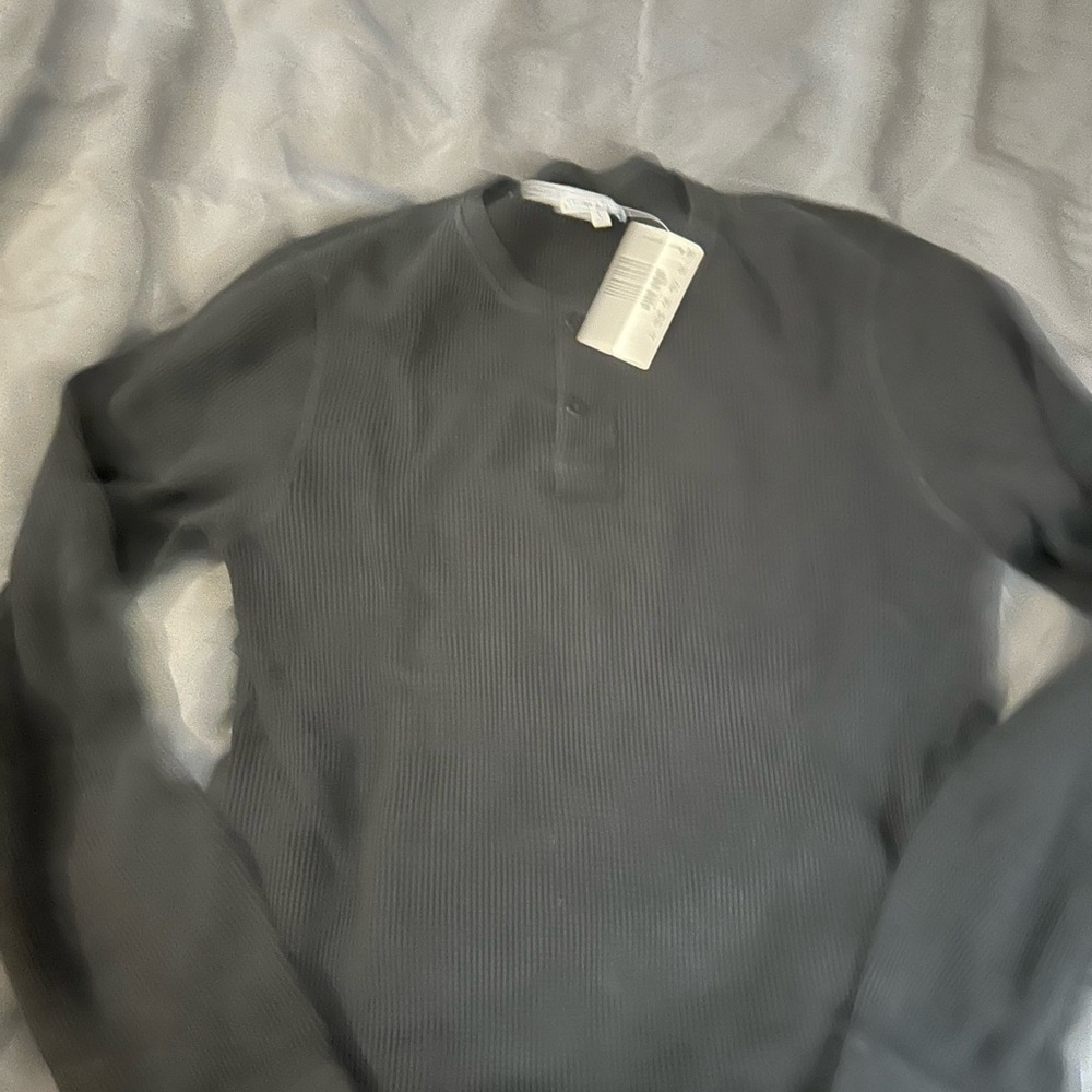 Men’s large waffle long sleeve